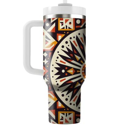 Radiant Tribal Sun  Tumblers For Gifts
