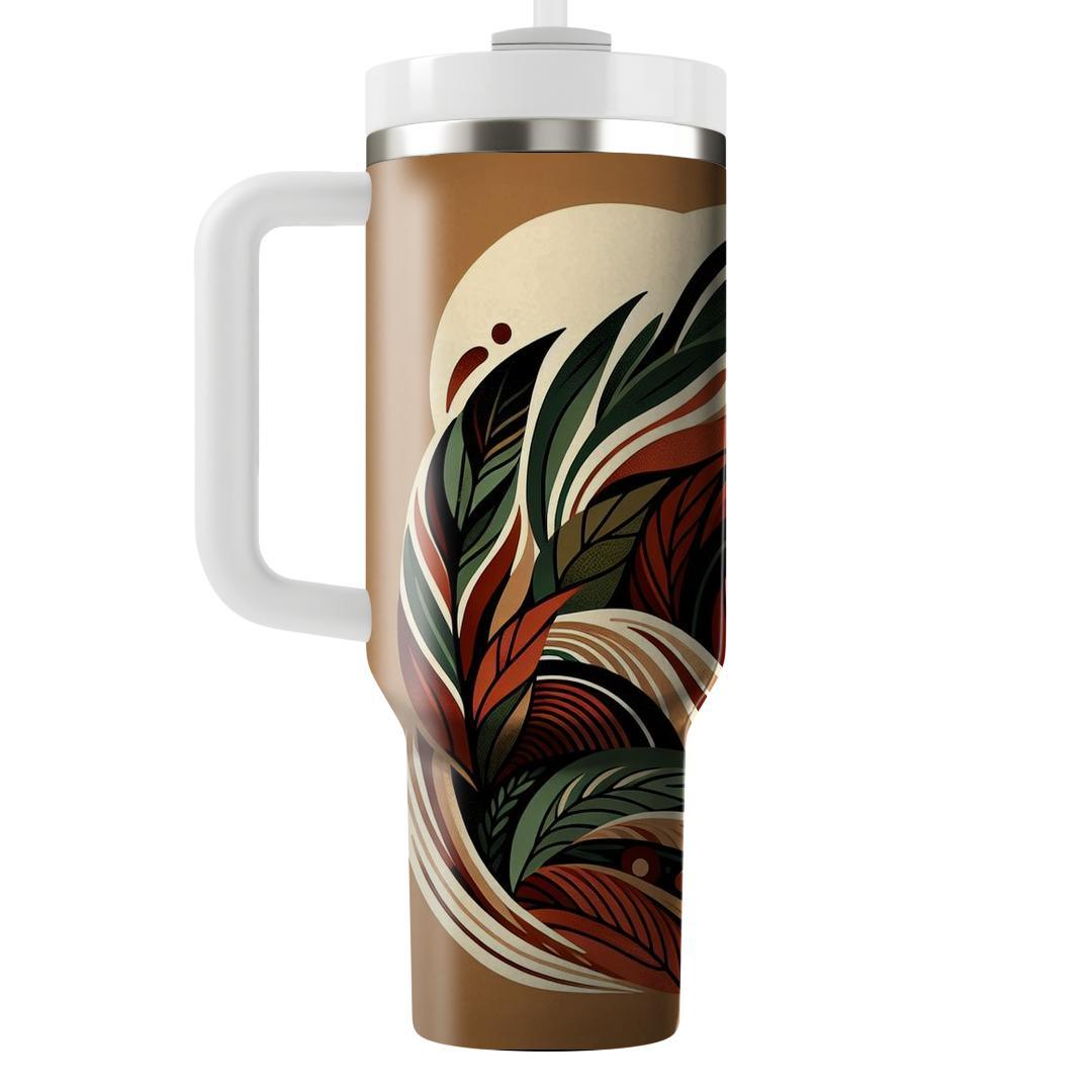 Groovy Earth Tones  Insulated Tumblers