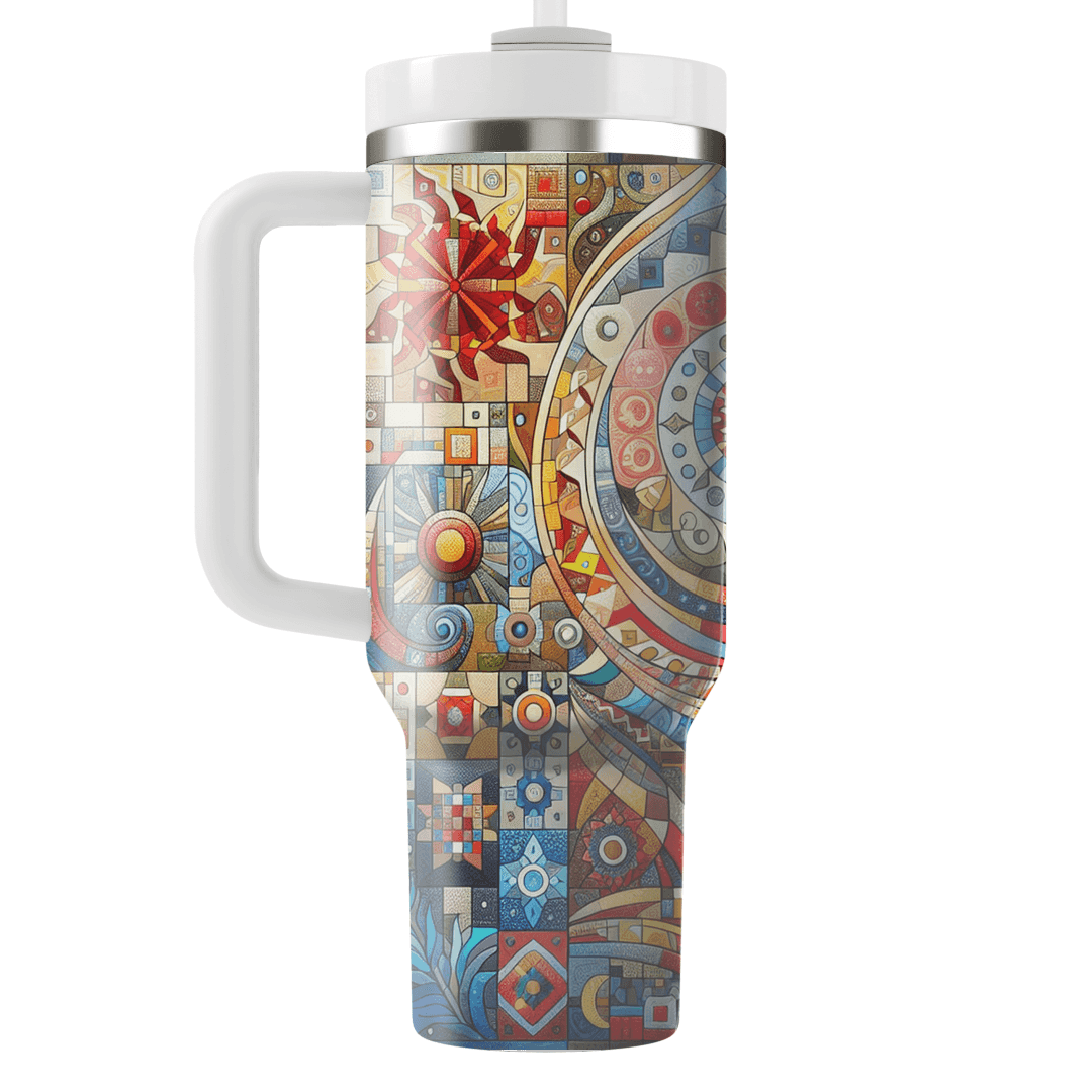 Mosaic Of Traditions - International Day Of Culture  Decorative Tumblers