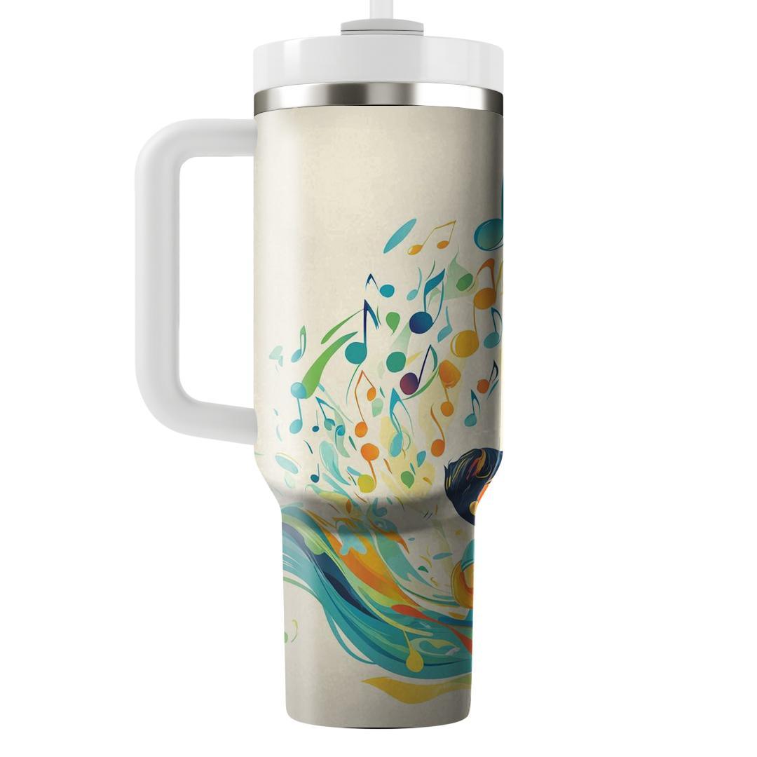 The Symphony Of Motherhood: Melodies Of Love And Care Tumblers With Lids