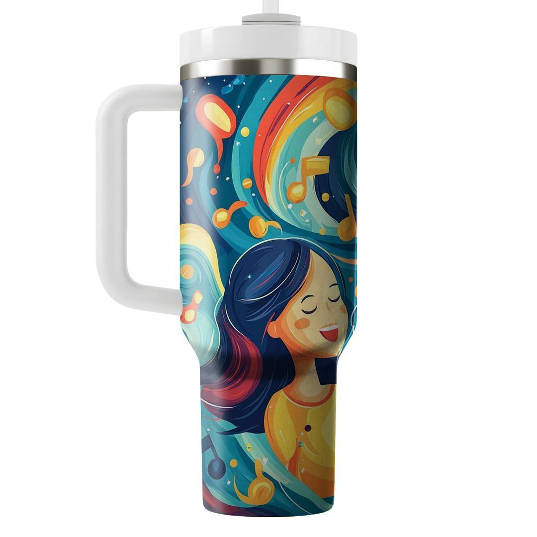 The Song Of Our Hearts: A Mother’s Melody In Life Tumblers With Lids