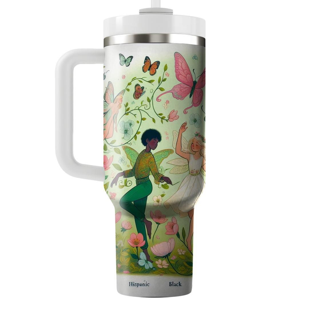 Spring Fairy Wonderland  Unique Tumblers