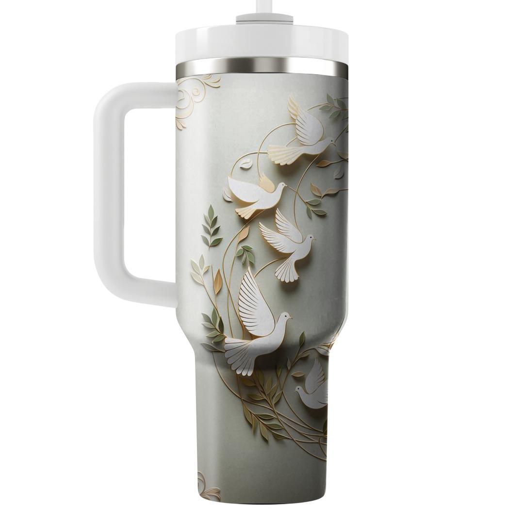 Celebration Of Peace - International Day Of Peace  Tumblers With Lids