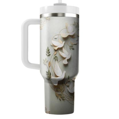 Celebration Of Peace - International Day Of Peace  Tumblers With Lids