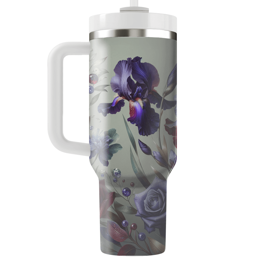 Glistening Floral Dream  Travel Tumblers