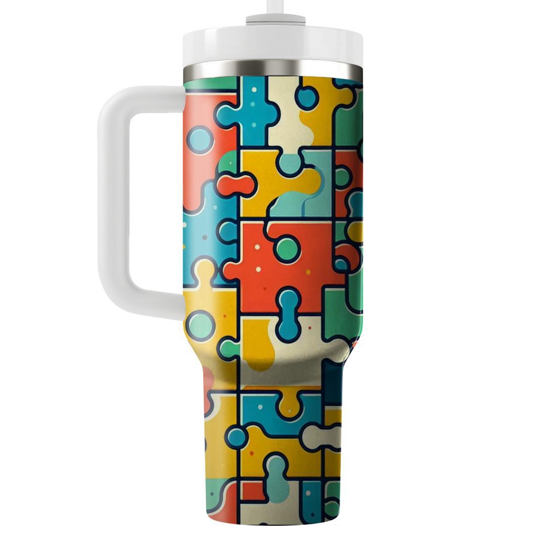 Retro Puzzle Mania  Tumbler Cups