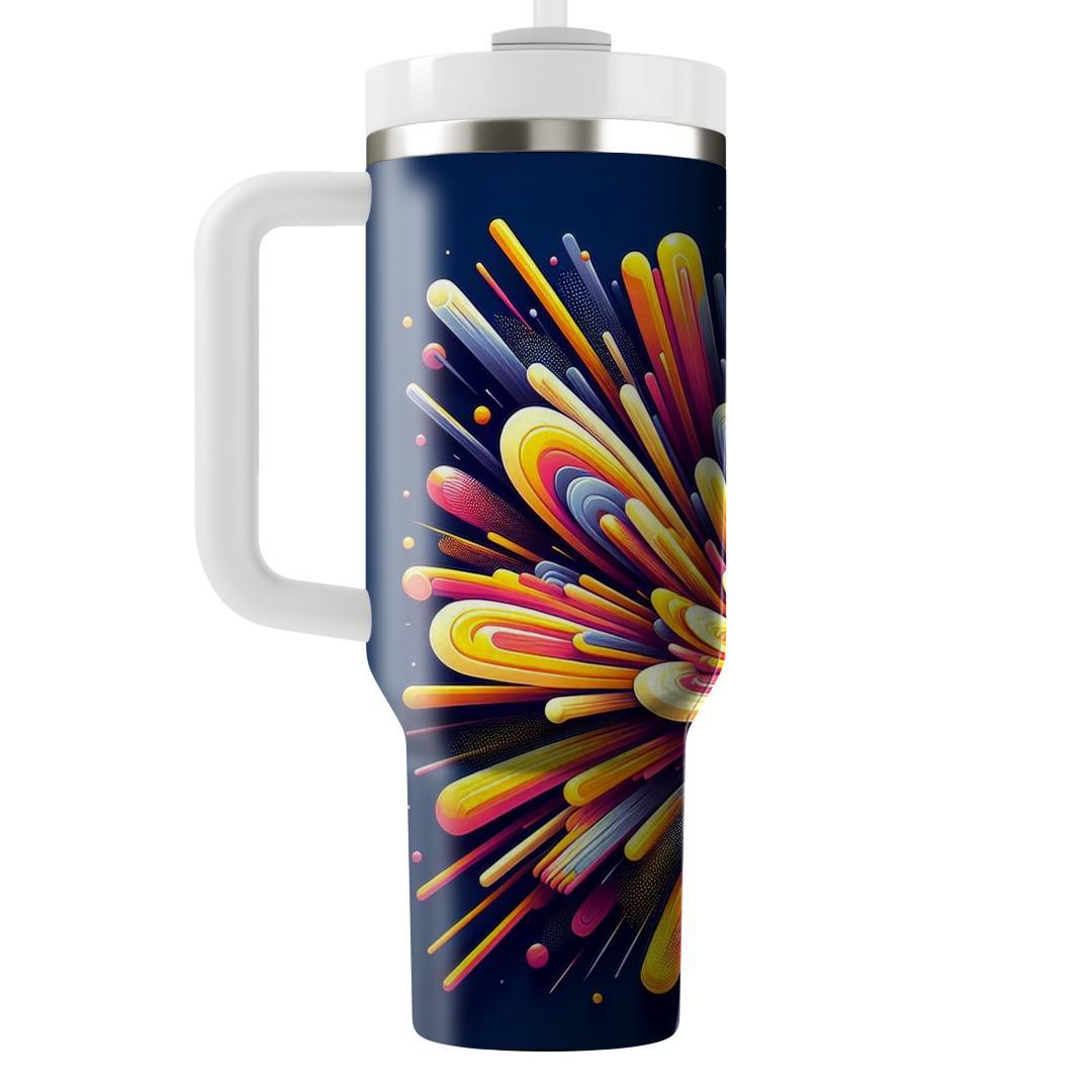 Energetic Burst  Travel Tumblers