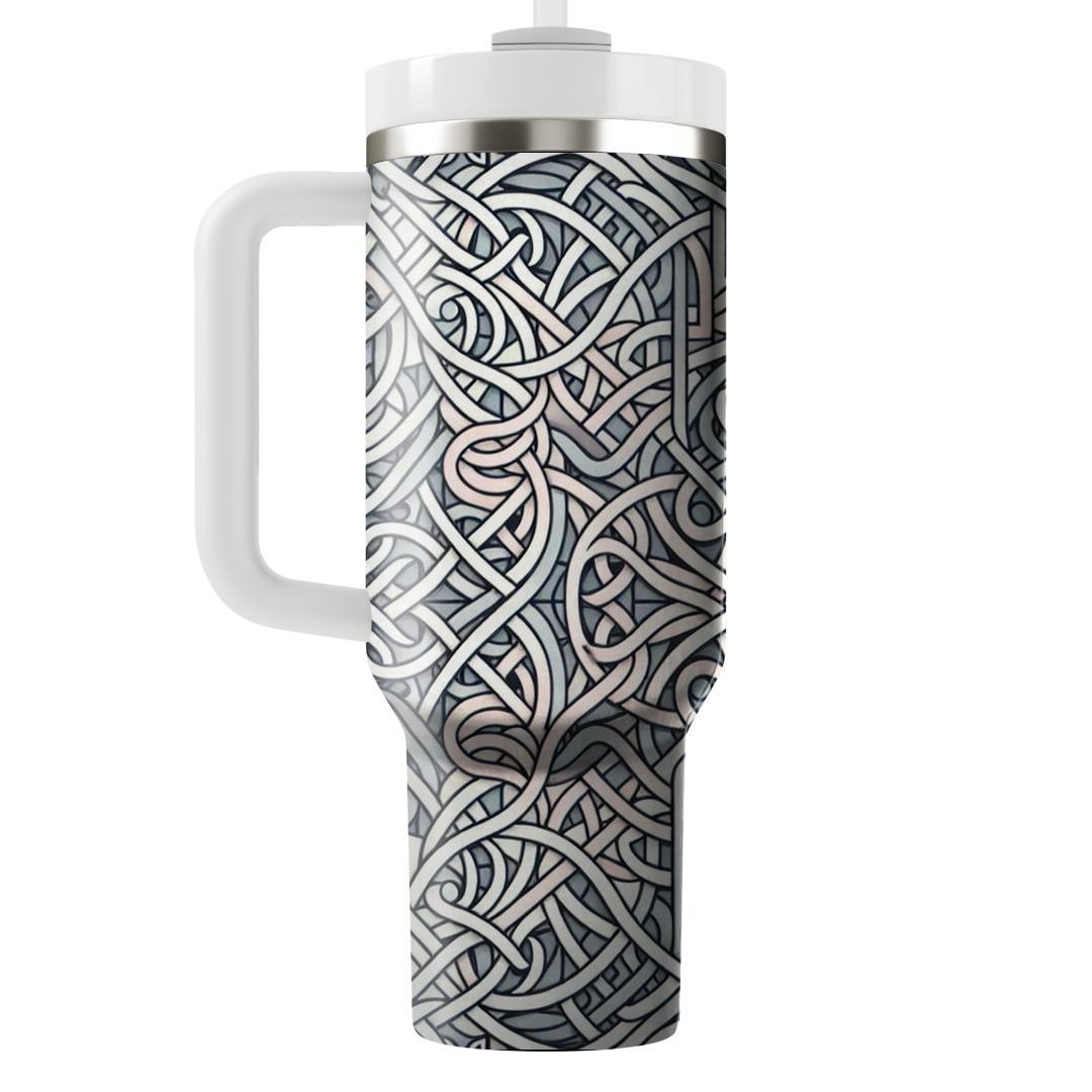 Intricate Lattice Design  Insulated Tumblers
