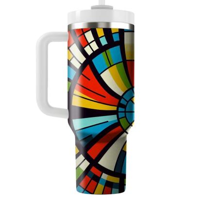 Retro Color Wheel  Tumblers For Gifts