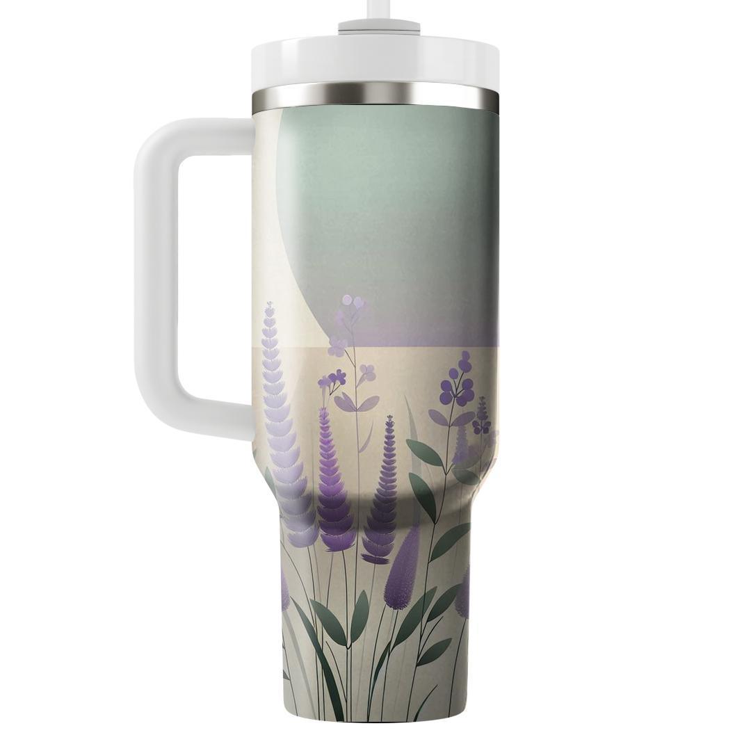 Charming Lavender Field  Insulated Tumblers