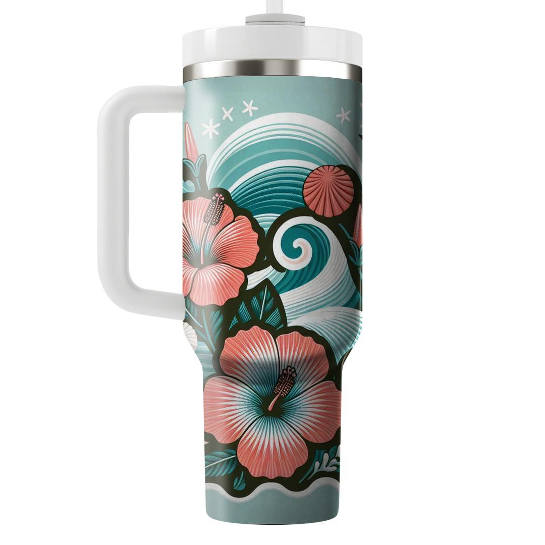 Nautical Coral Blooms  Tumblers For Gifts