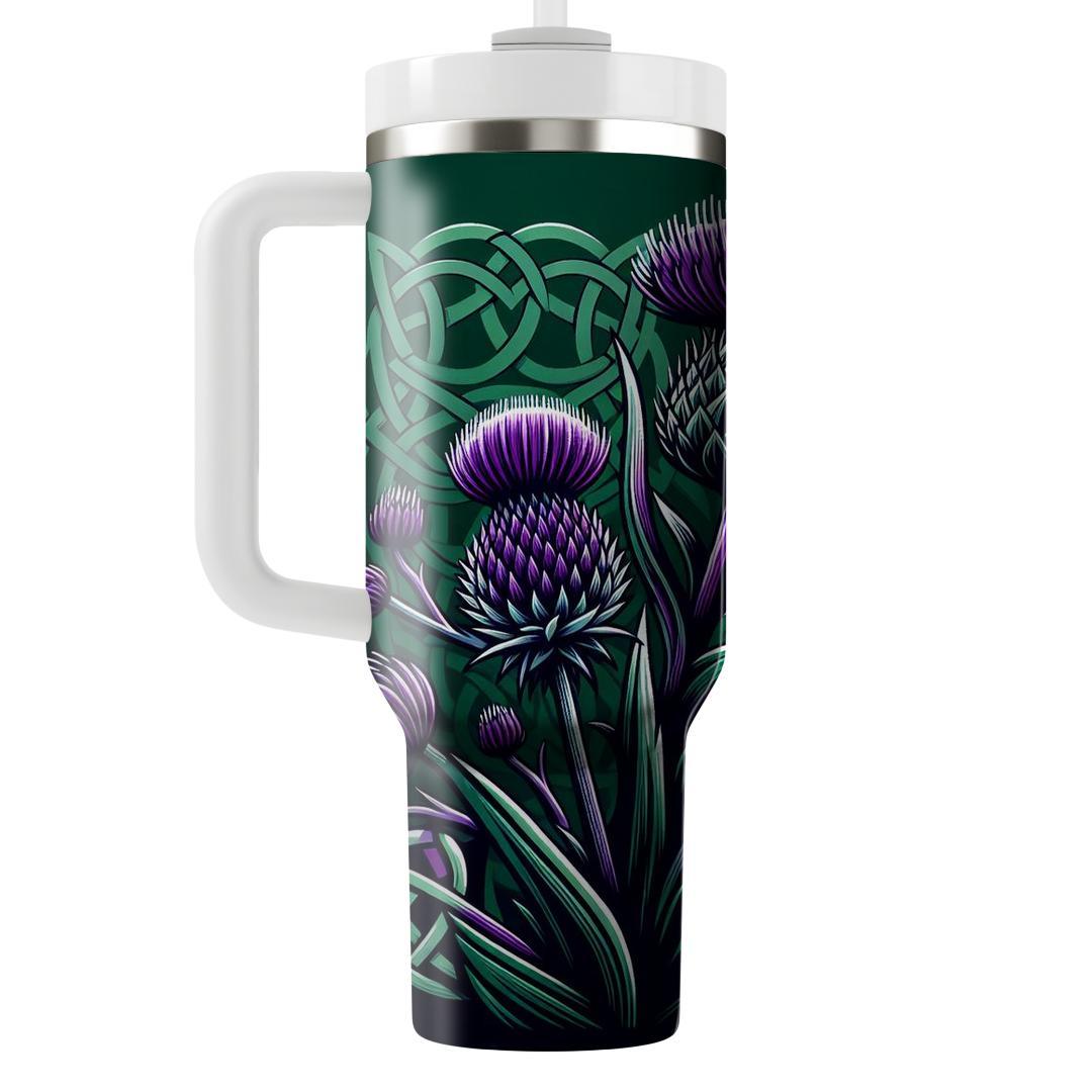 Celtic Thistle  Tumblers For Gifts