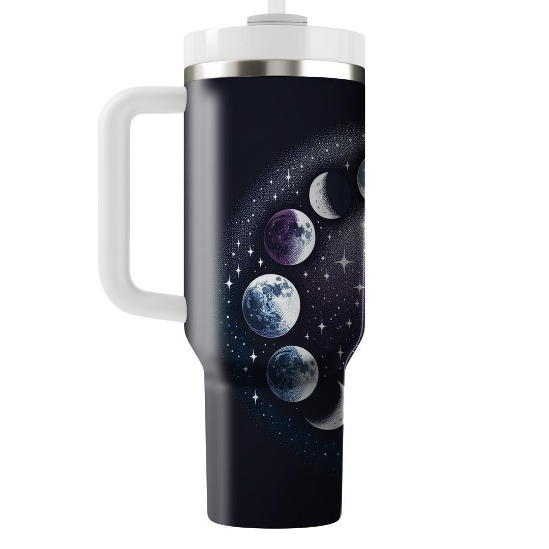 Mystical Moon Phases  Decorative Tumblers