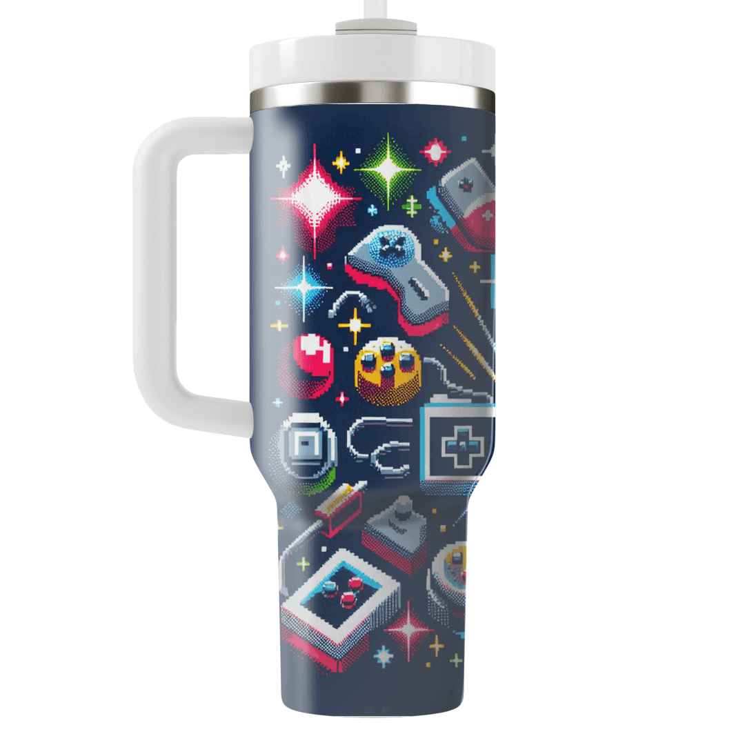 Retro Video Game Nostalgia Unique Tumblers