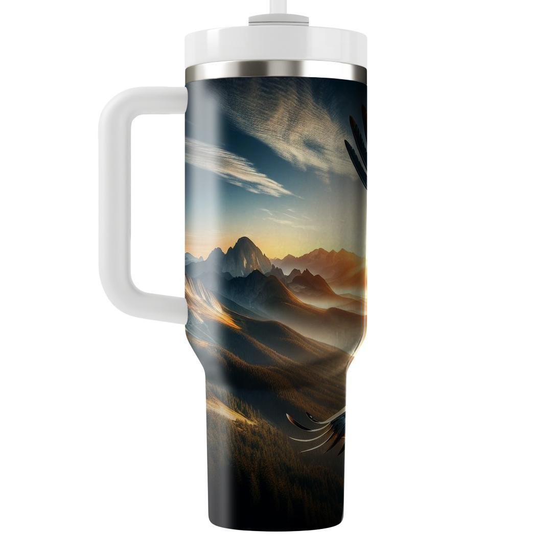 Noble Eagle Horizon  Travel Tumblers