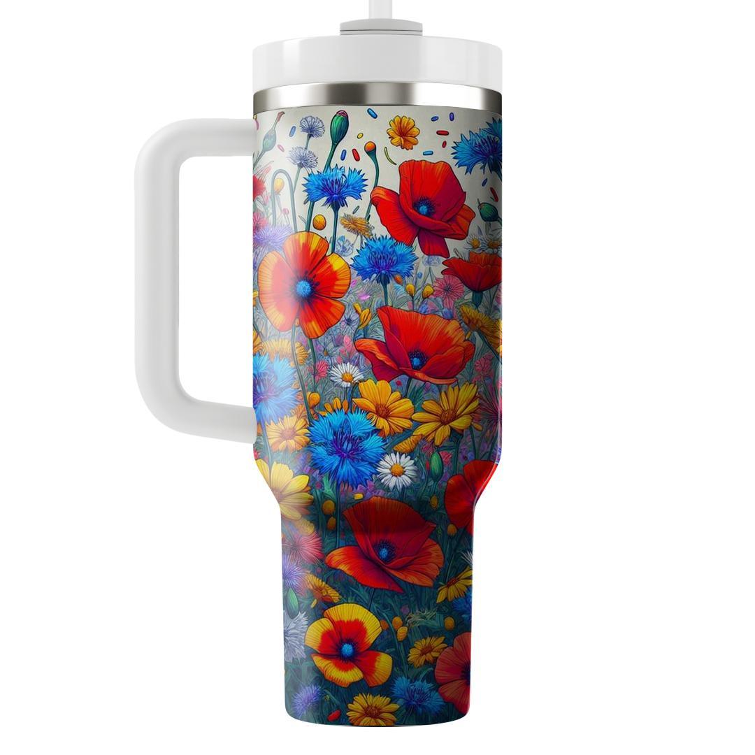 Wildflower Reverie  Insulated Tumblers