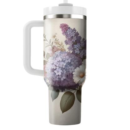 Dreamy Floral Whispers  Insulated Tumblers