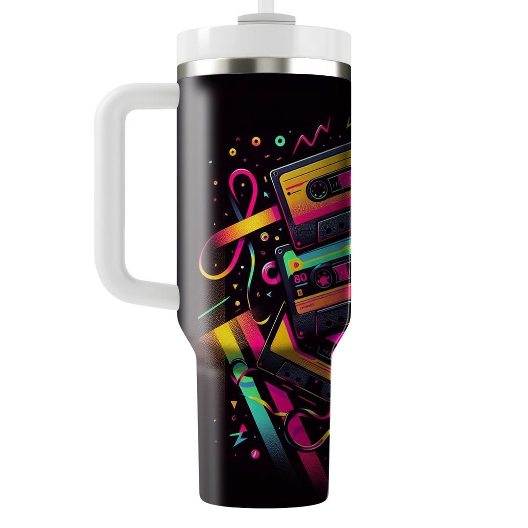 Cassette Tape Blast Travel Tumblers