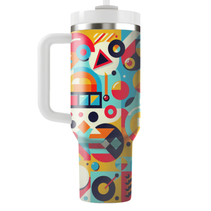 Groovy Retro Shapes  Tumblers For Gifts