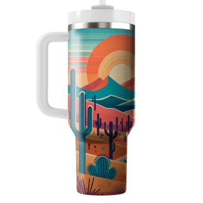 Seventies Southwest  Travel Tumblers