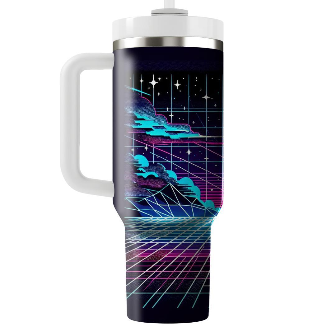 Digital Arcade Grid  Insulated Tumblers