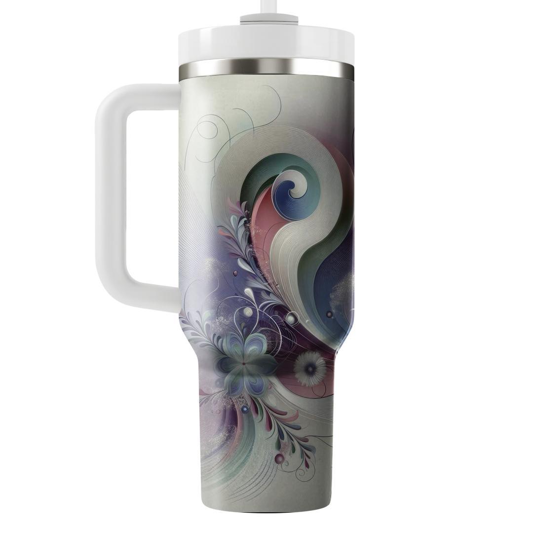 Ethereal Echoes - A Modern Spring Equinox  Tumbler Cups