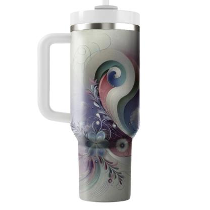Ethereal Echoes - A Modern Spring Equinox  Tumbler Cups