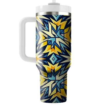 Radiant Star Pattern  Tumblers For Gifts