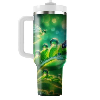 Charming Ladybug Meadow  Tumblers With Lids