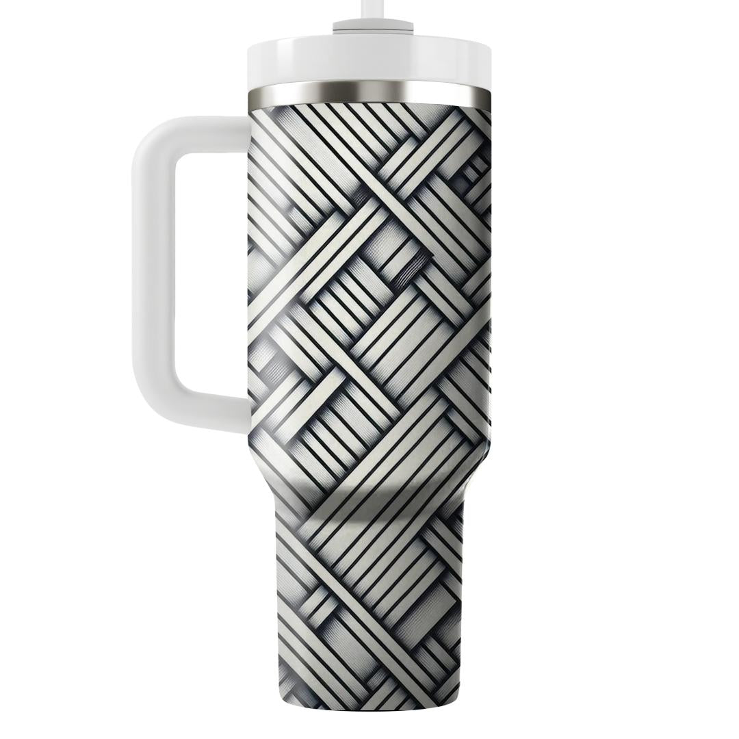 Minimalist Line Weave Tumblers For Gifts