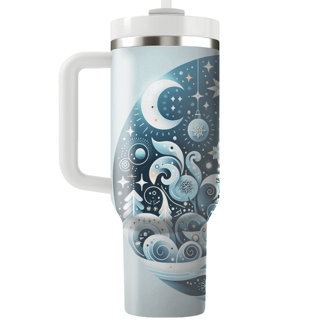 Frosted Joy - A Holiday Chill  Decorative Tumblers