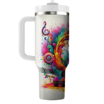 Festival Of Light And Sound - A Unique Holi  Tumbler Cups