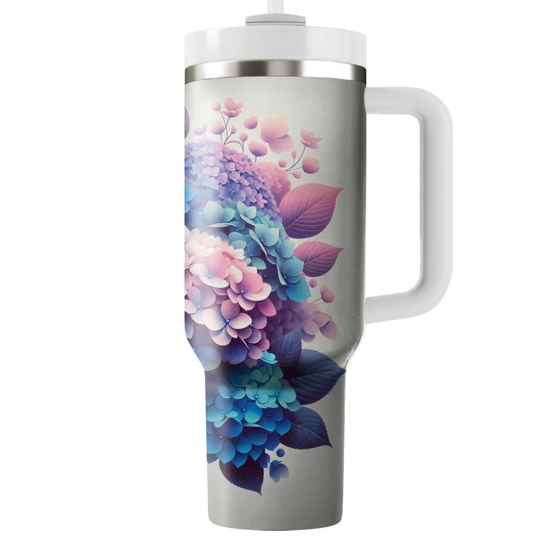 Lush Hydrangea Fantasy  Decorative Tumblers