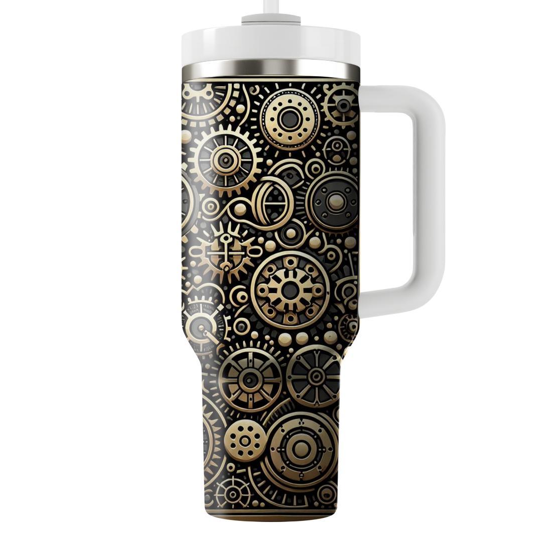 Industrial Steampunk Gear  Tumblers For Gifts
