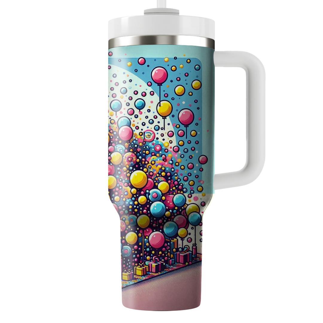 Charming Confetti Blast  Tumbler Cups