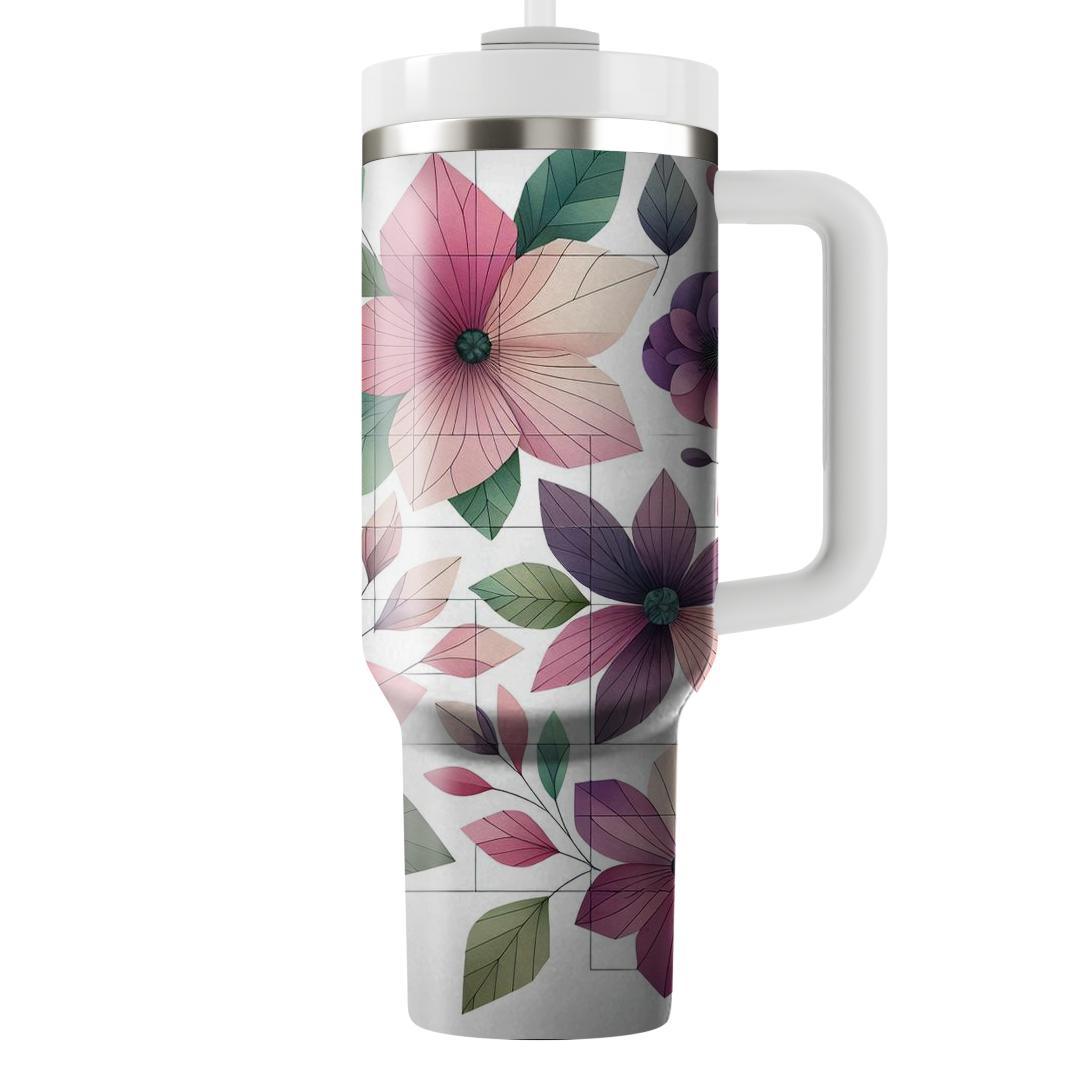 Artistic Watercolor Flowers  Tumblers For Gifts
