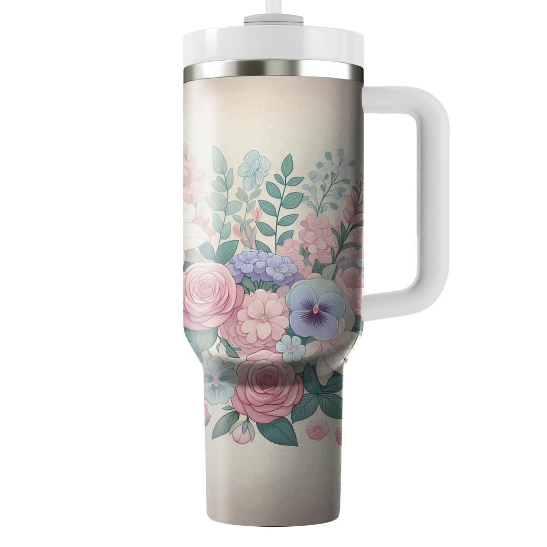 Pastel Garden  Tumblers For Gifts