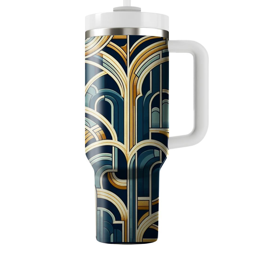Chic Art Deco Arches  Tumblers For Gifts