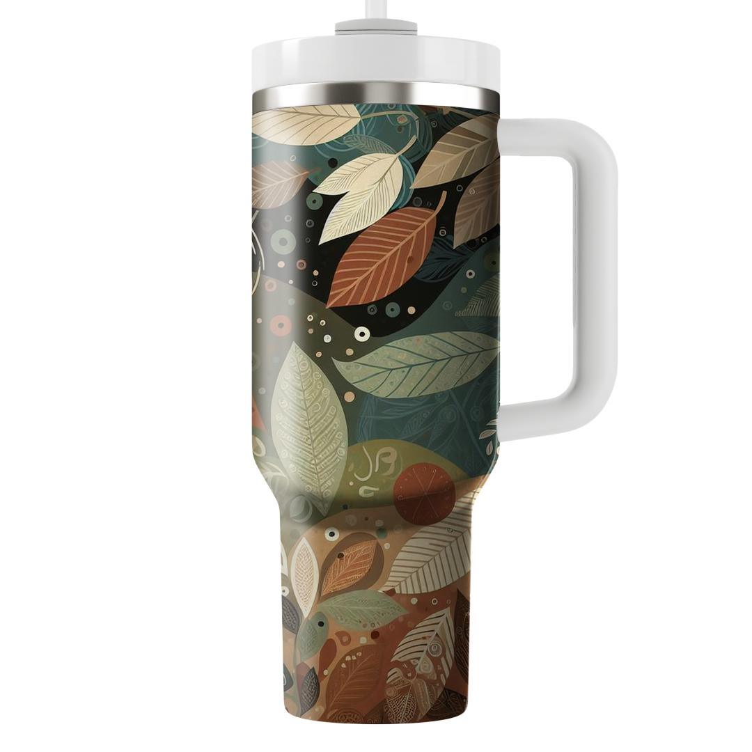 Earthy Tones Harmony  Tumbler Cups