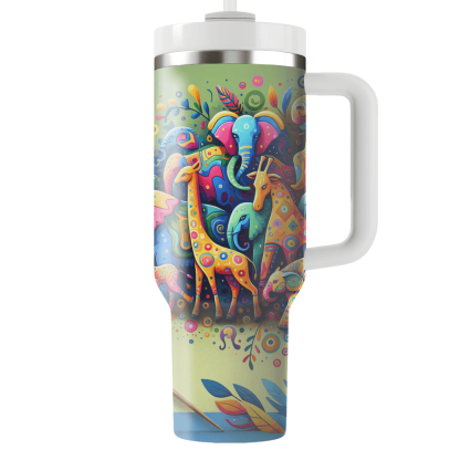 Funky Animal Patterns  Custom Tumblers