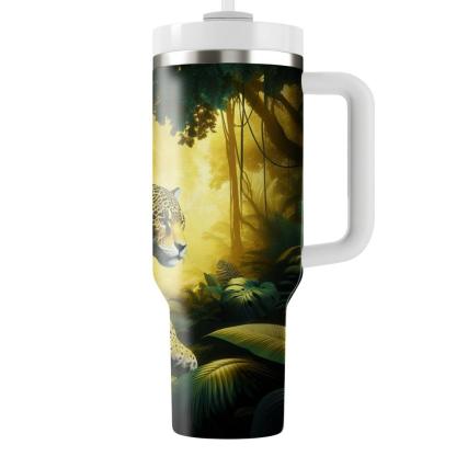 Daring Jaguar Prowl  Travel Tumblers
