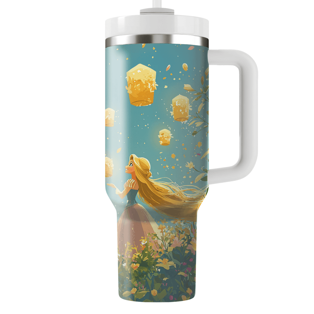Rapunzel's Enchanted Garden Poster Decorative Tumblers