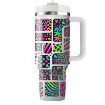 Funky Animal Prints  Tumbler Cups