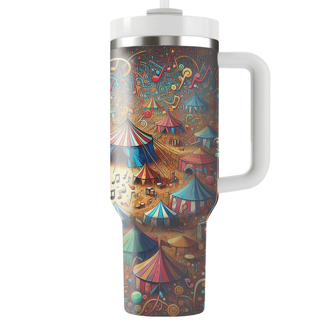 Summer Festival Vibes Travel Tumblers