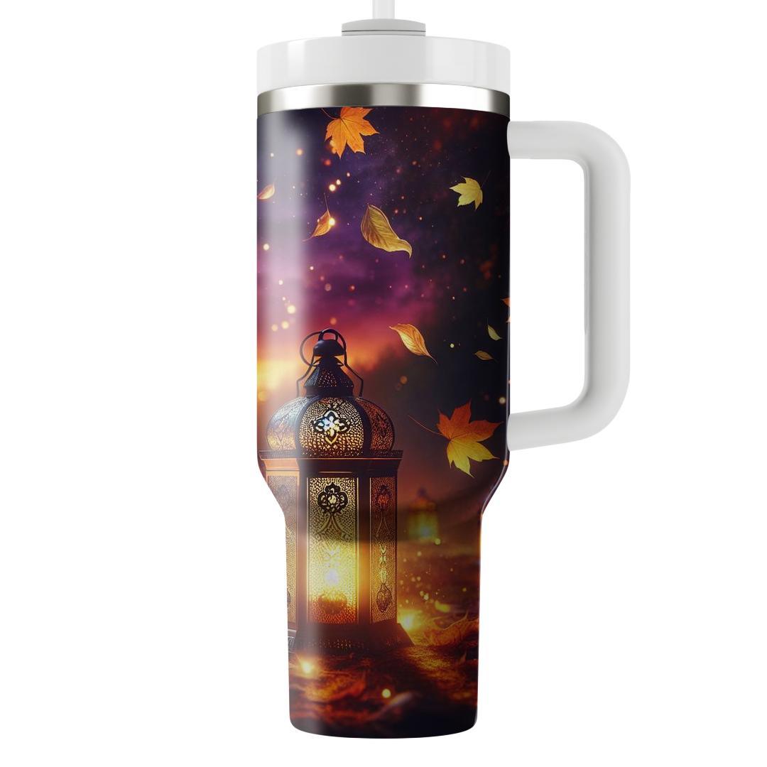 Autumn Lantern Light  Tumbler Cups