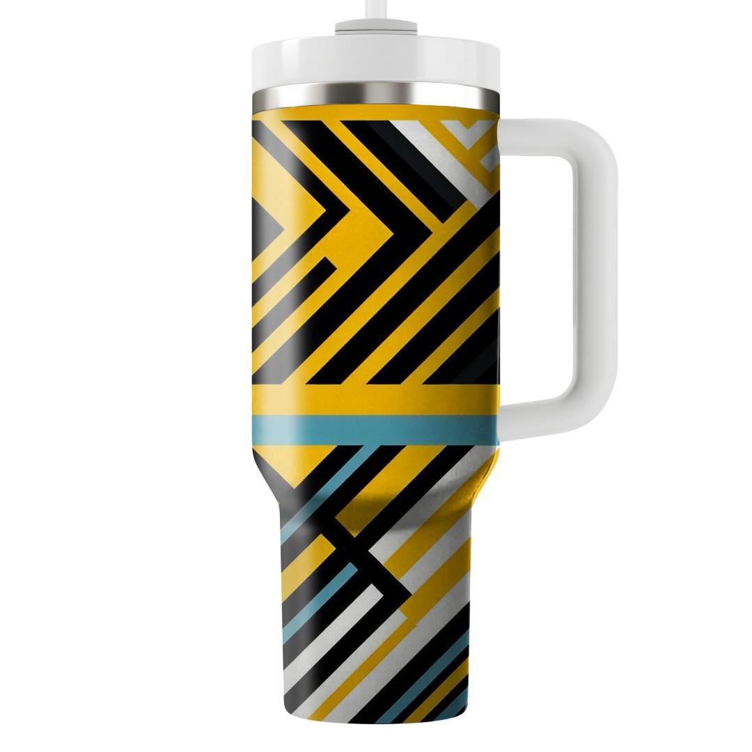 Diagonal Stripe Patterns  Tumblers For Gifts