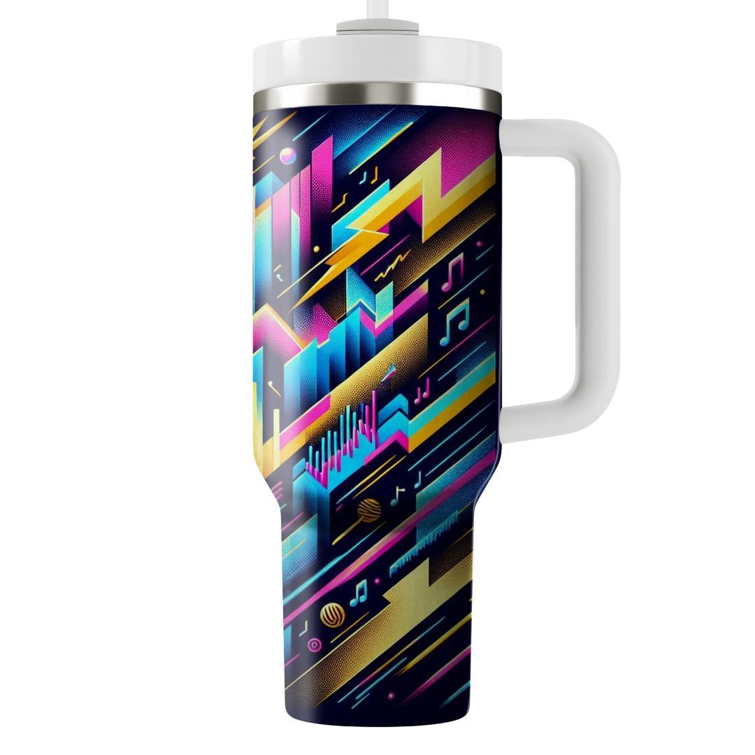 Synthpop Radiance  Decorative Tumblers