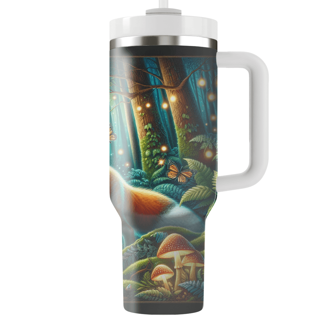 Enchanted Forest Fox  Tumblers With Lids