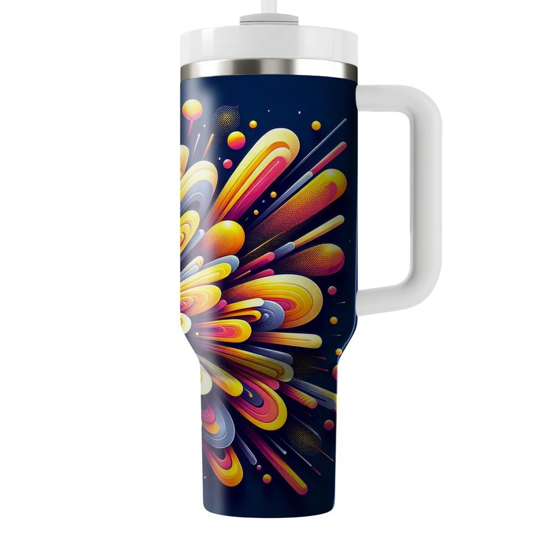 Energetic Burst  Travel Tumblers