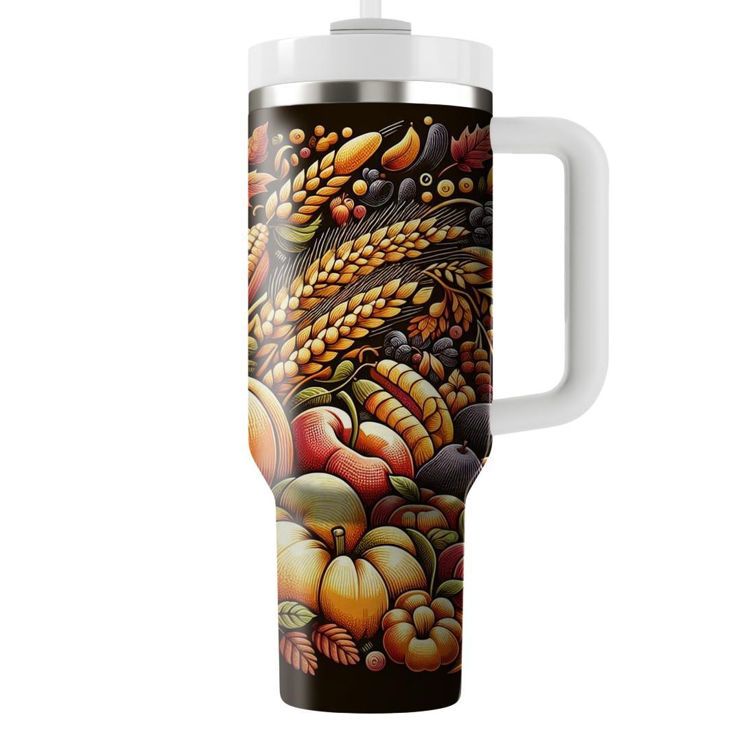 Abundance Of Nature - Harvest Festival  Insulated Tumblers